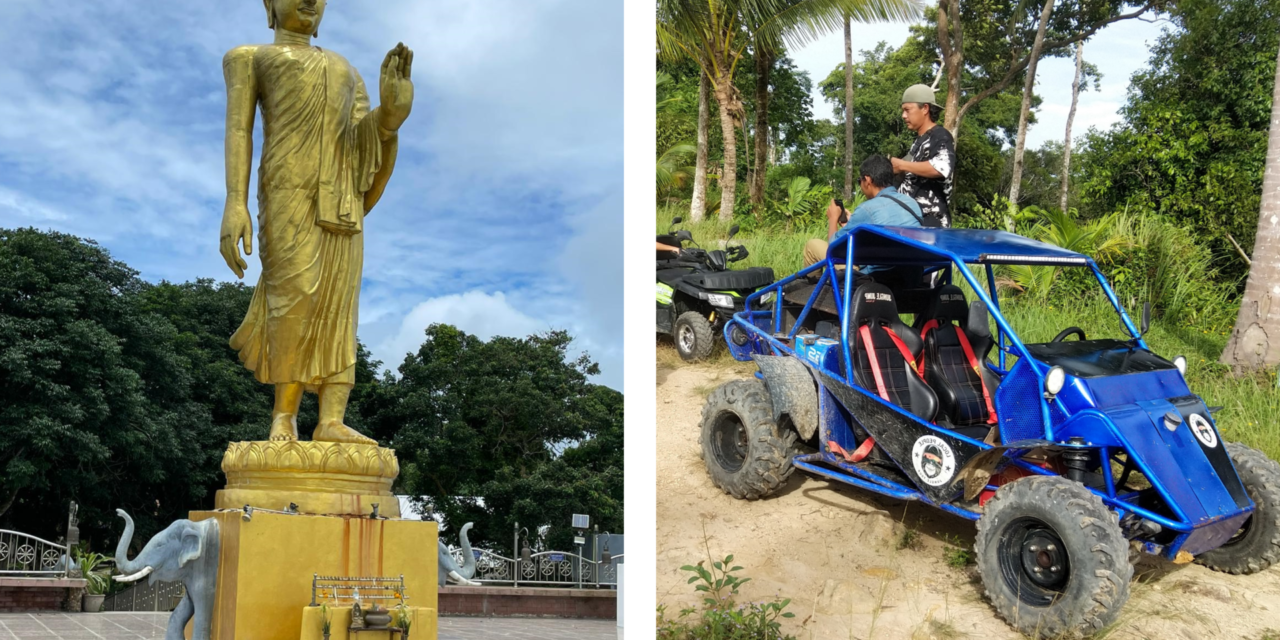 Buggy Trip 3 Jungle + Waterfall + Lamai + Lunch Group Tour